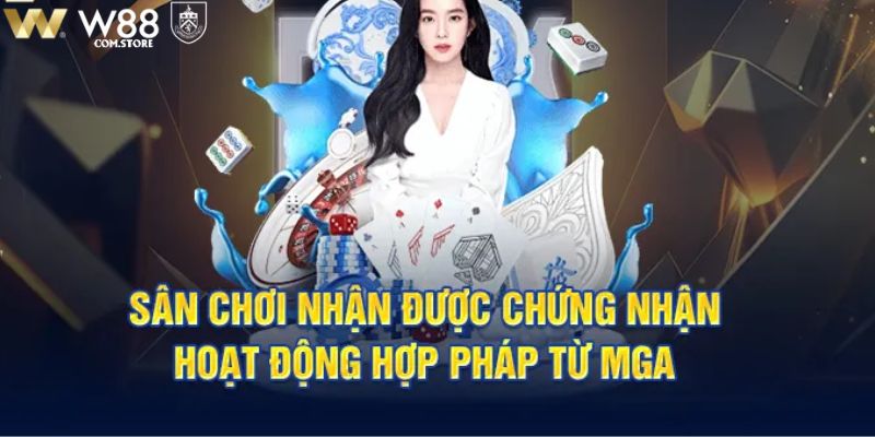 Top những giấy phép hoạt động mà sân chơi có được