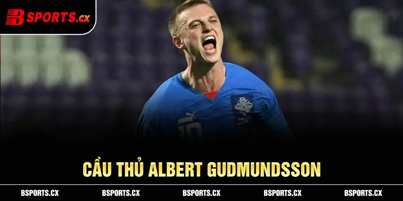 Ảnh: Cầu thủ Albert Gudmundsson